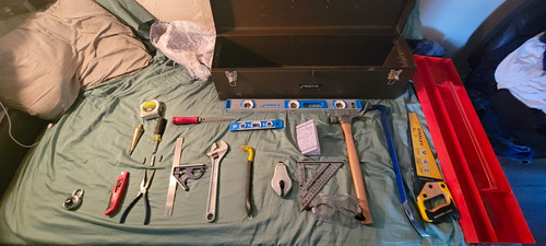 Proto black metal tool box - proto,